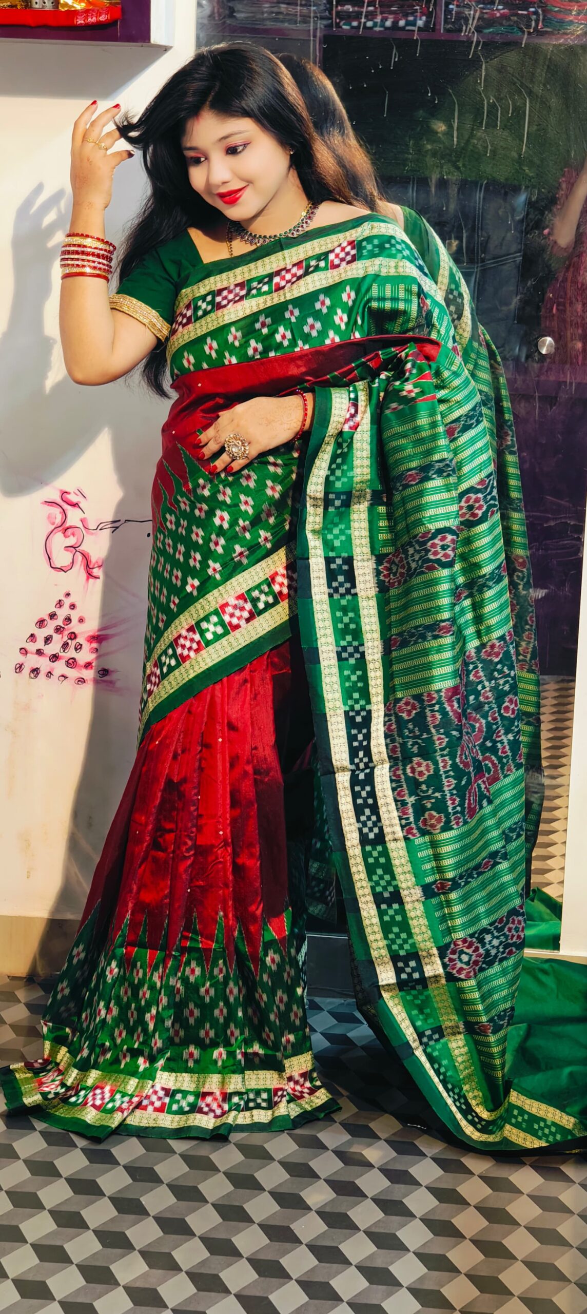 SAMBALPURI HANDLOOM PATTA SAREE