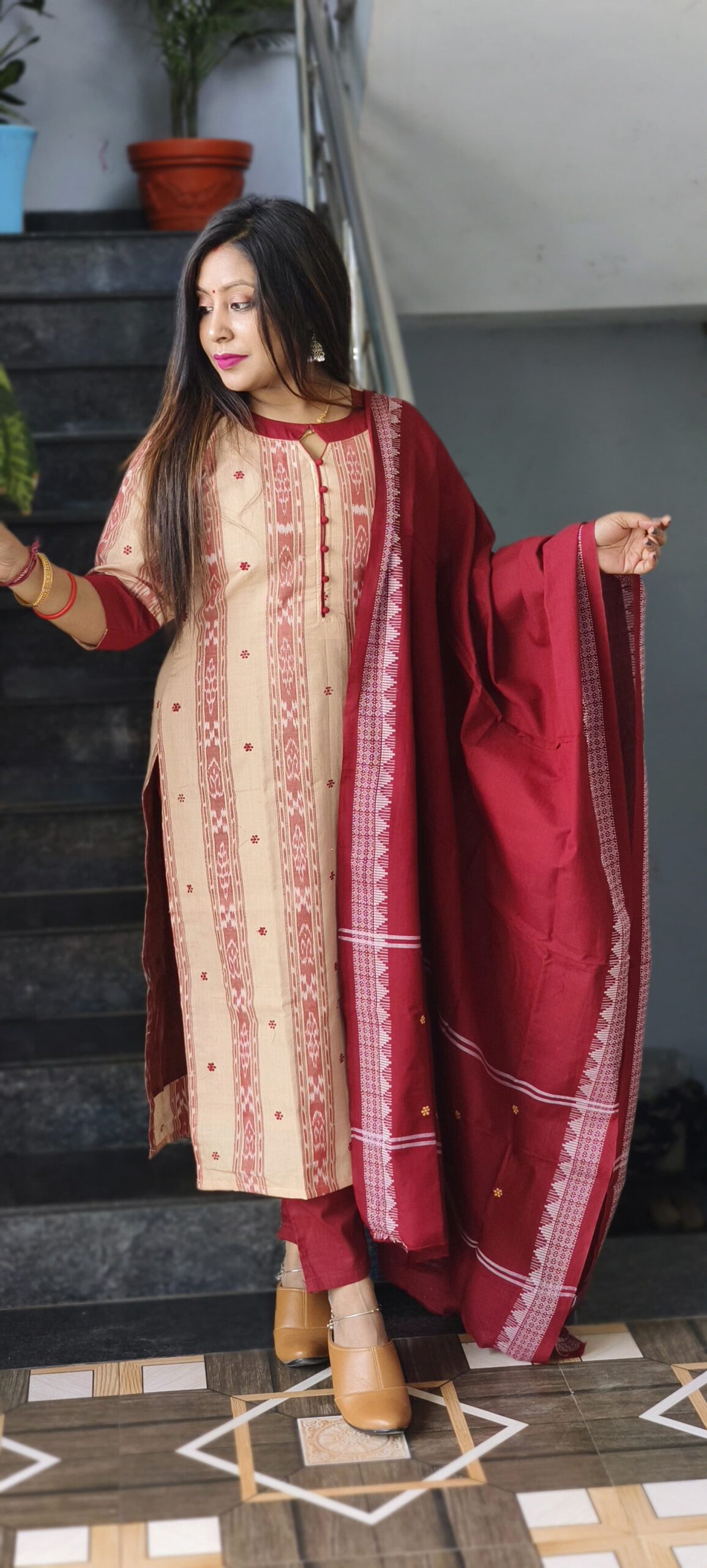 SAMBALPURI COTTON CLOTH SET
