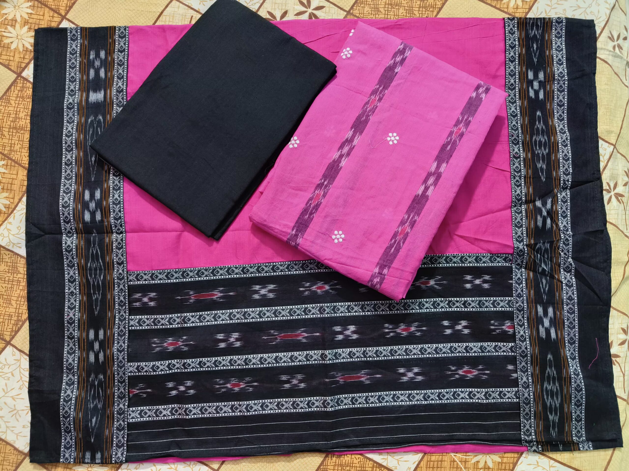 SAMBALPURI COTTON CLOTH SET