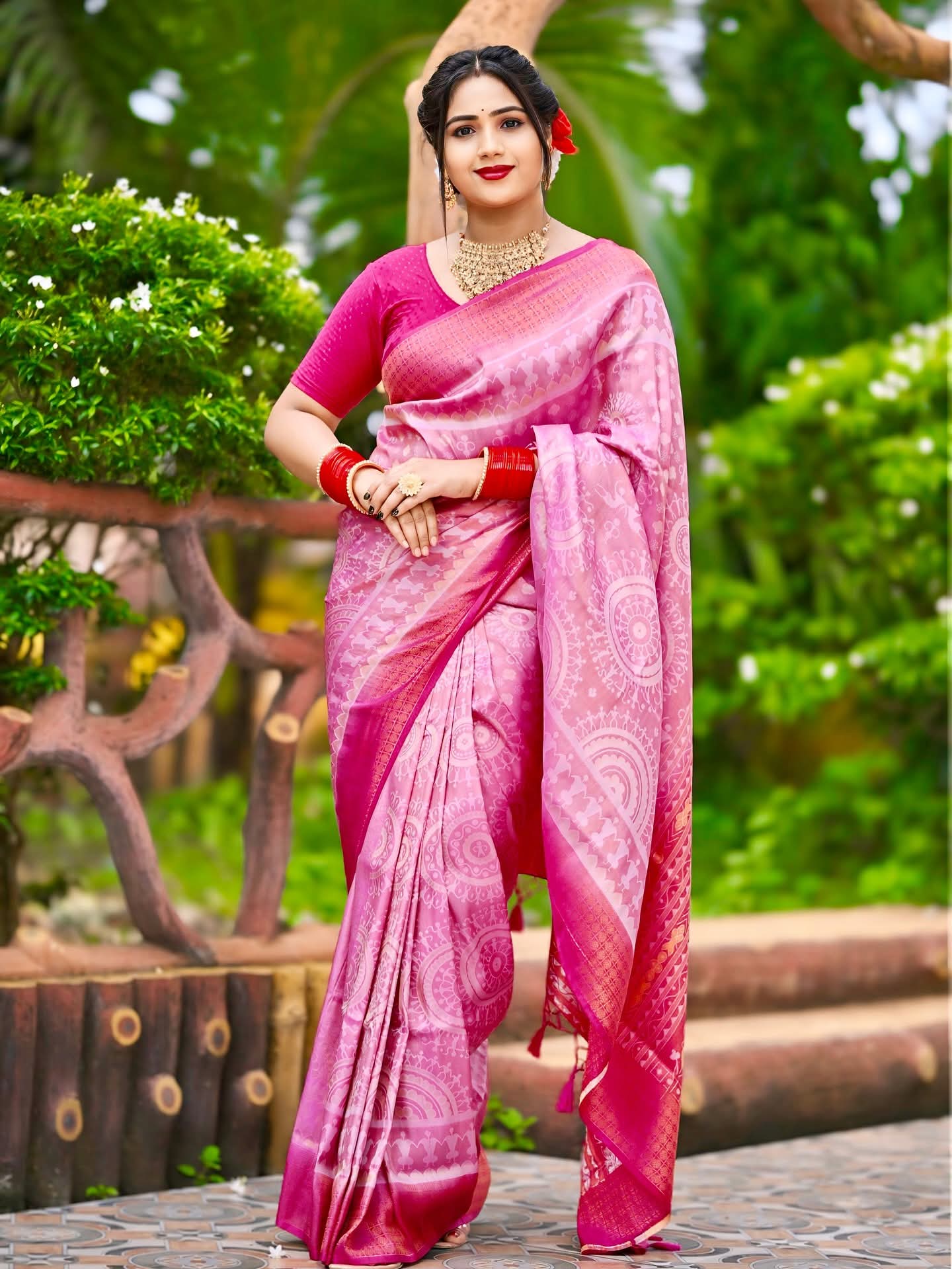 SAMBALPURI DESIGN SILK SAREE