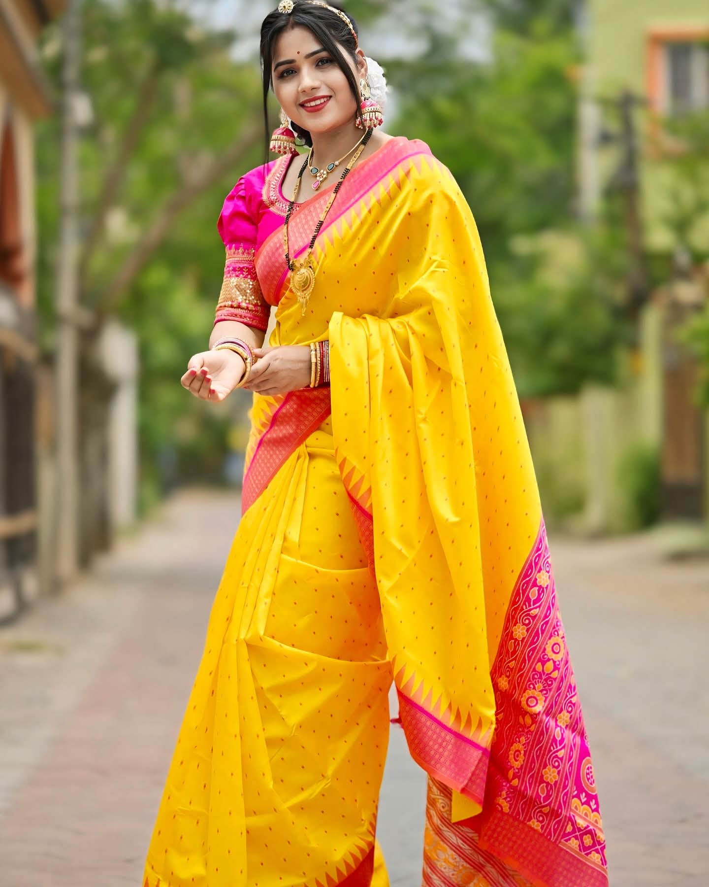 SAMBALPURI DESIGN SILK SAREE