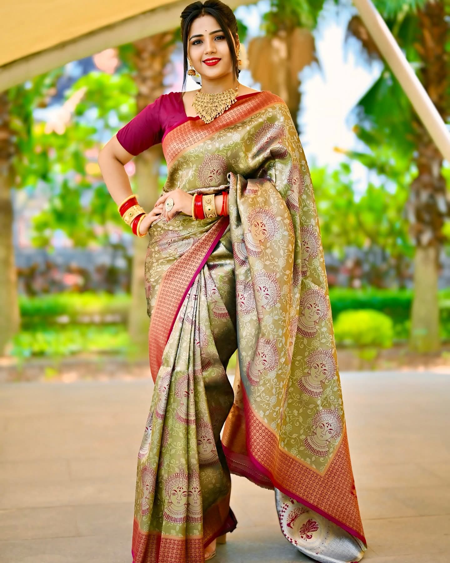 SAMBALPURI DESIGN SILK SAREE