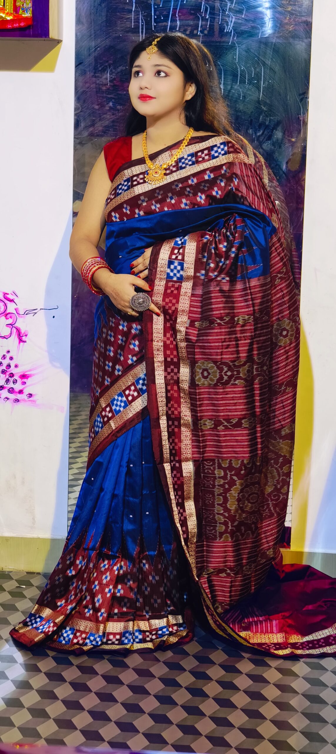 SAMBALPURI HANDLOOM PATTA SAREE