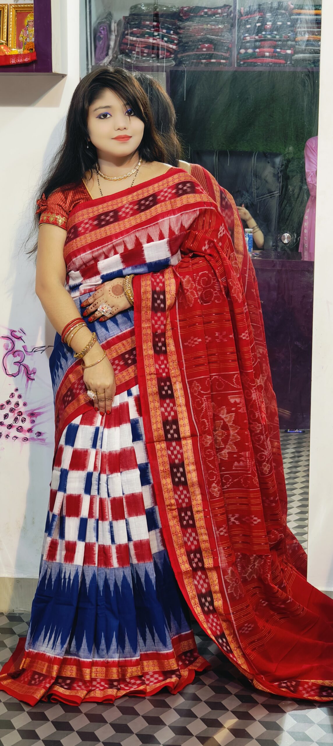 SAMBALPURI HANDLOOM COTTON SAREE